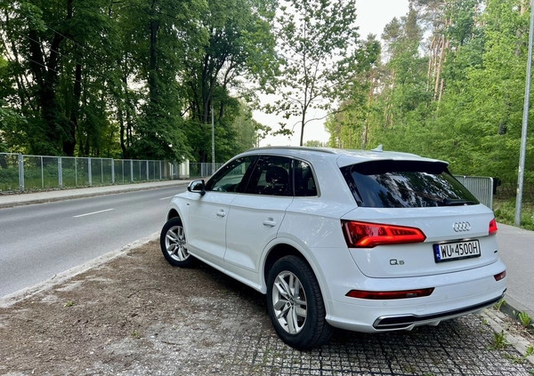 Audi Q5 cena 129900 przebieg: 102500, rok produkcji 2018 z Płock małe 37